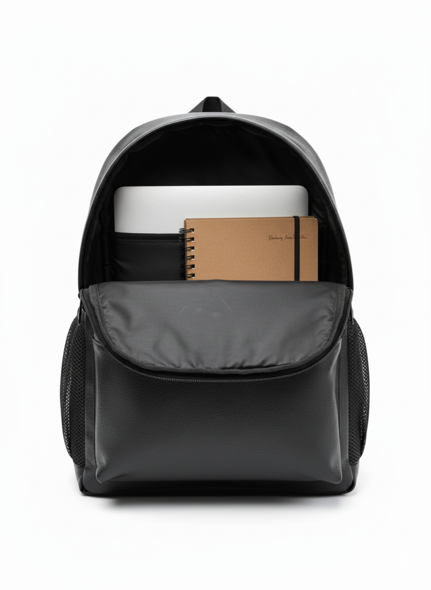 Shine Luxe Black Bag