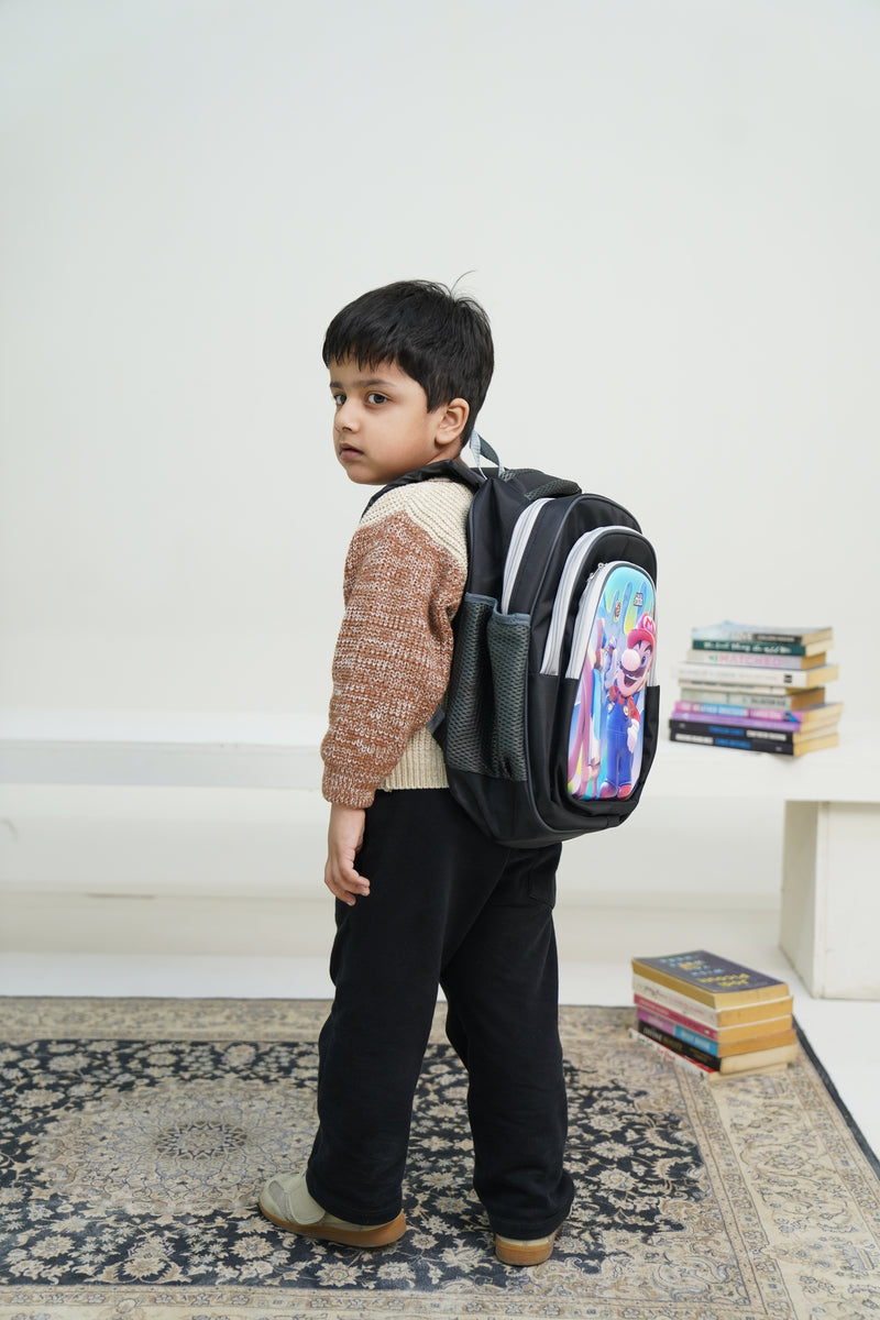 16 Inch Mario portal 3D Character Bag 1class till 3class