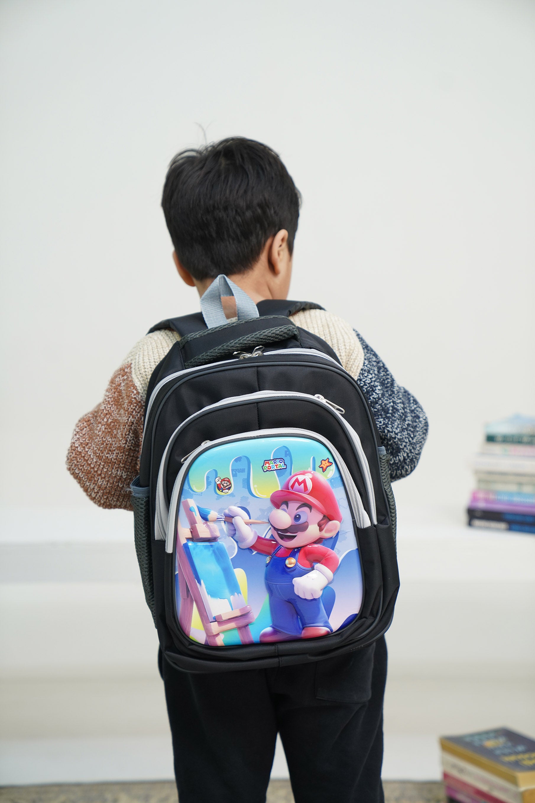 16 Inch Mario portal 3D Character Bag 1class till 3class