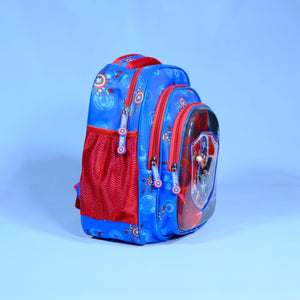 16 Inch Captain America 3D Character Bag 2Class till 5Class