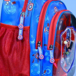 16 Inch Captain America 3D Character Bag 2Class till 5Class